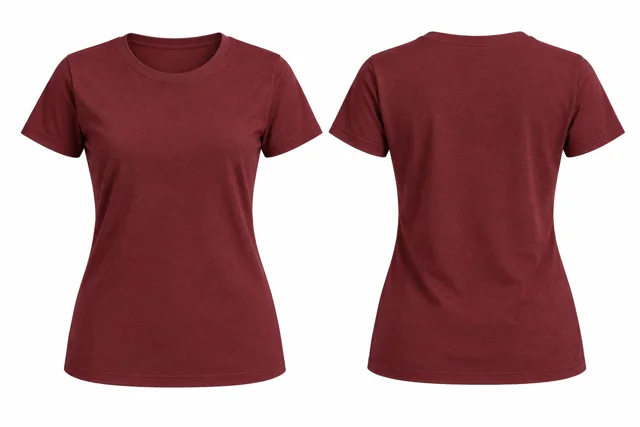 Maroon Women - shaped fit