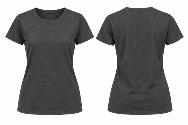 Charcoal A Women - shaped fit