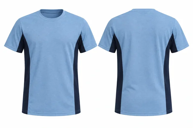 Light Blue Wide contrast panels