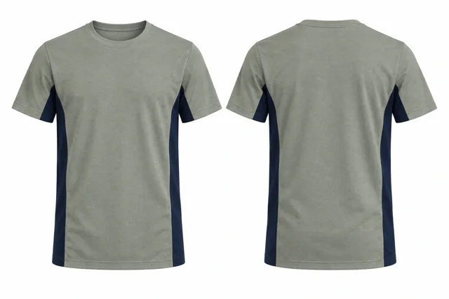 Sage Grey Wide contrast panels