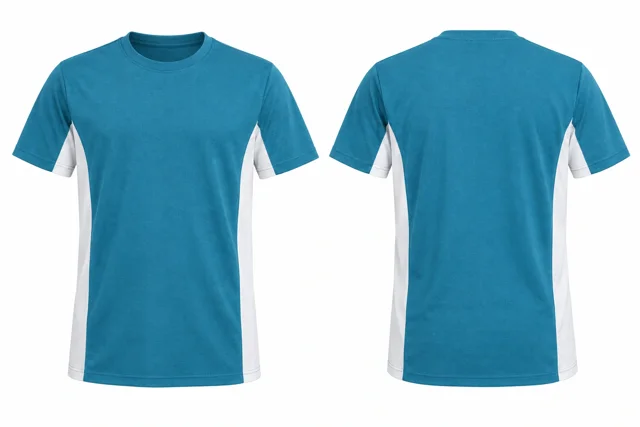 Turquoise Blue Wide contrast panels