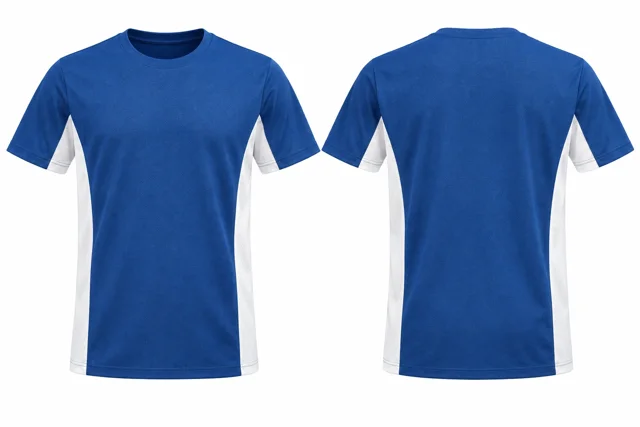 Royal Blue Wide contrast panels