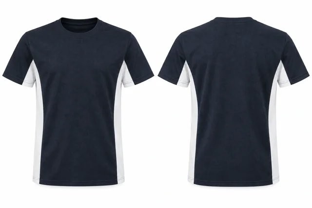 Navy A Wide contrast panels