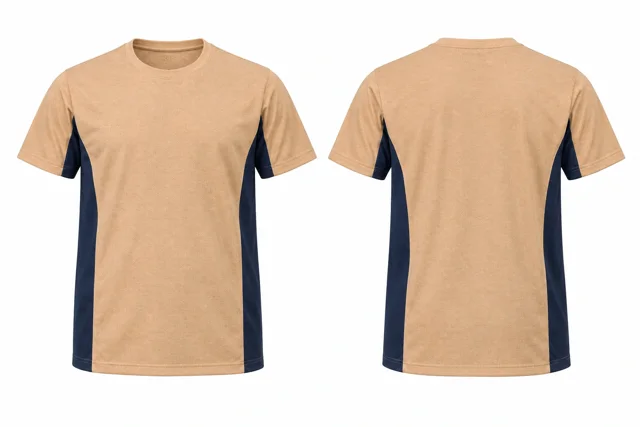 Peach Beige Wide contrast panels