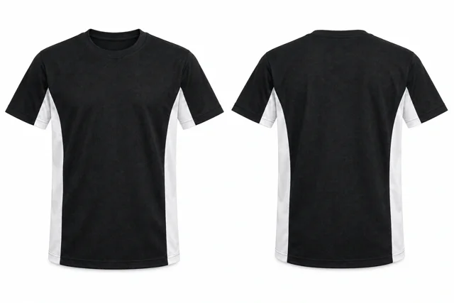 Black A Wide contrast panels