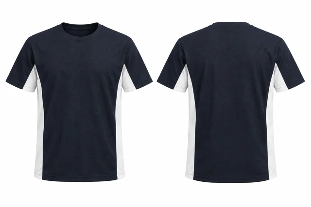 Navy B Wide contrast panels