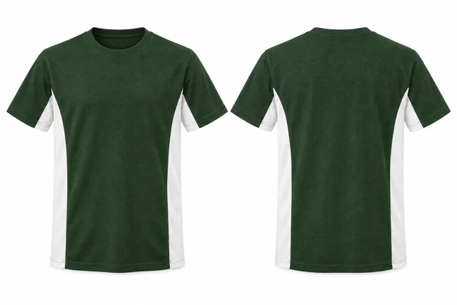 Forest Green Wide contrast panels