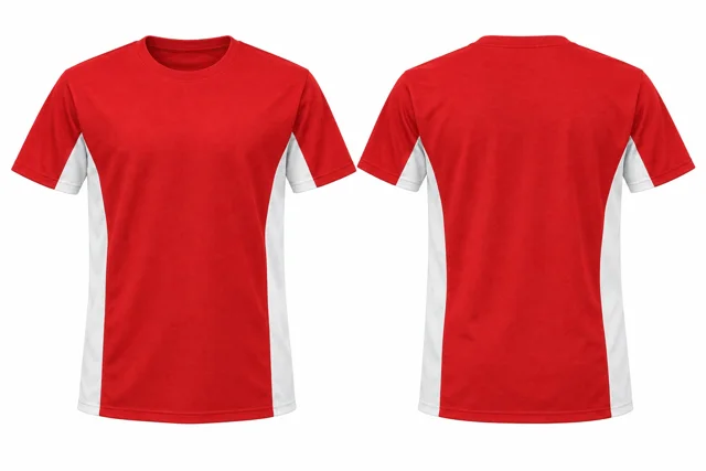 Scarlet Red Wide contrast panels