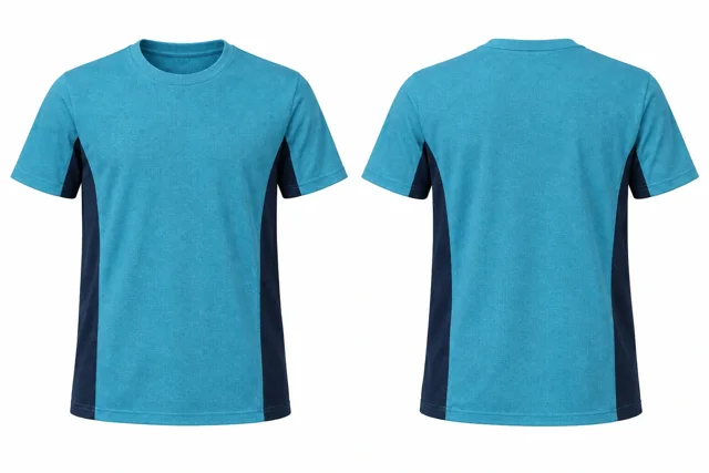 Aqua Blue Wide contrast panels