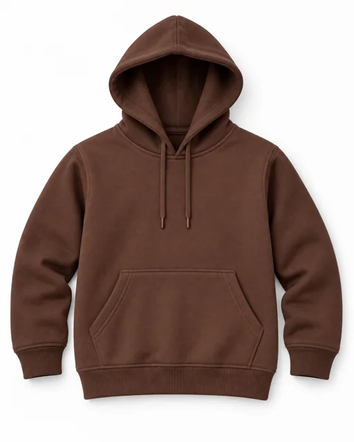 Brown Adult pullover hoodie