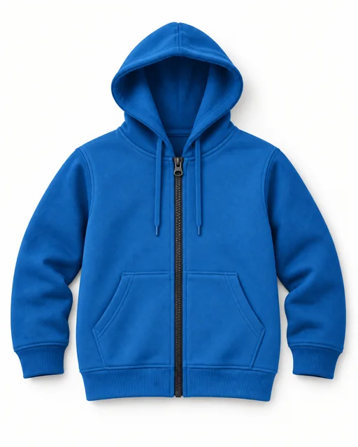 Sapphire Adult full-zip hoodie