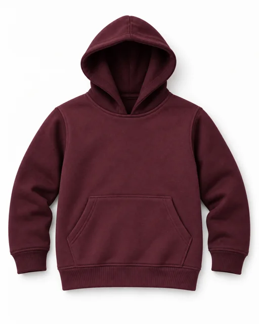 Burgundy Kids pullover hoodie