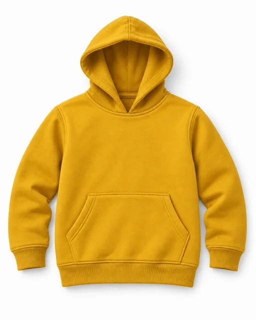 Golden Yellow Kids pullover hoodie