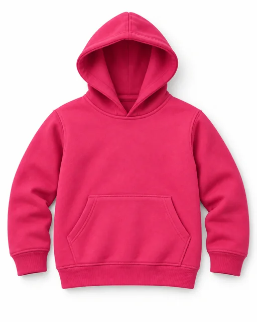 Fuchsia Kids pullover hoodie