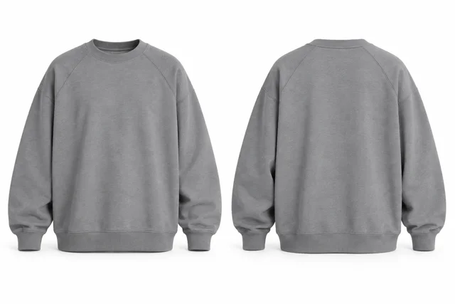 Sport Grey raglan oversized sweatshirt