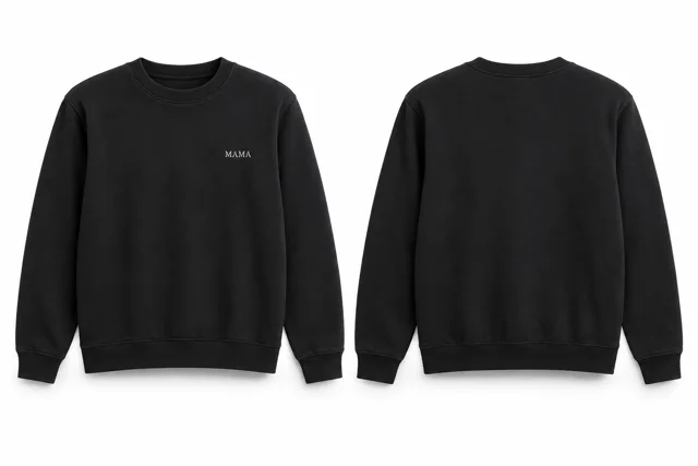 Black classic mama sweatshirt