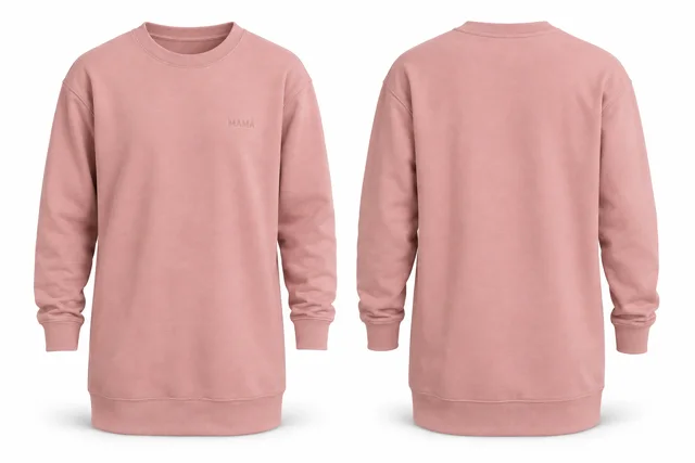 Pink longline mama sweatshirt
