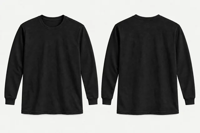 Black Full-Sleeves