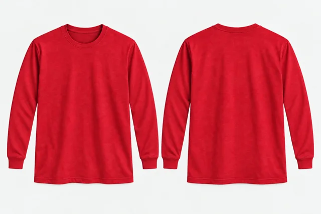 Red Full-Sleeves