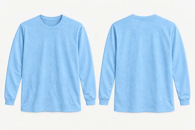 Sky Blue Full-Sleeves