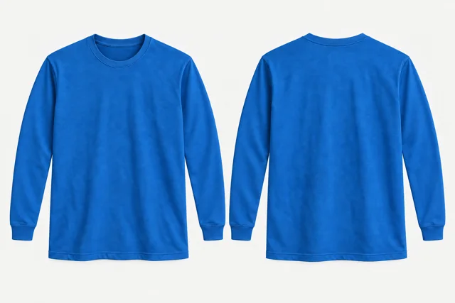 Royal Blue Full-Sleeves