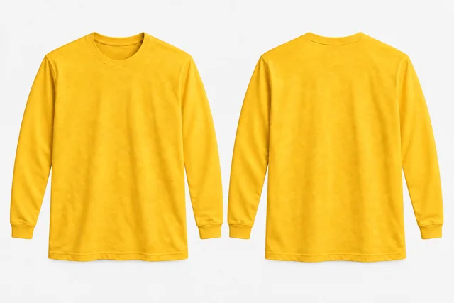 Yellow Full-Sleeves