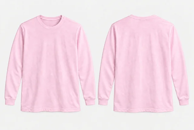 Light Pink Full-Sleeves