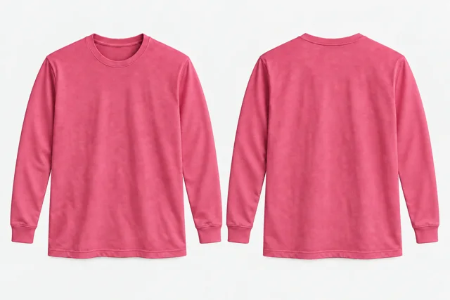 Rose Pink Full-Sleeves