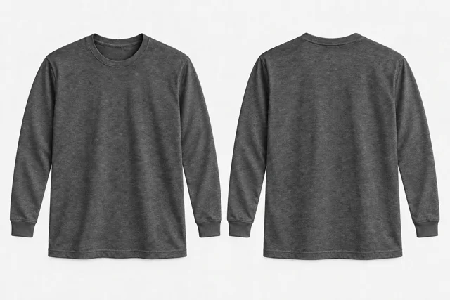 Charcoal Melange Full-Sleeves