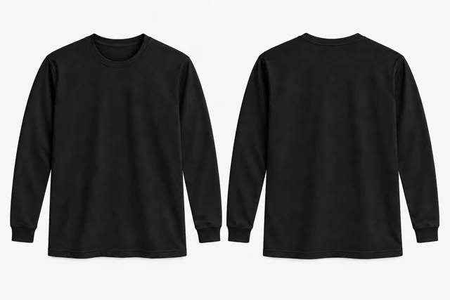 Jet Black Full-Sleeves