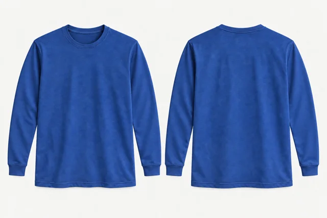 Deep Royal Blue Full-Sleeves