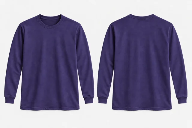 Deep Violet Full-Sleeves