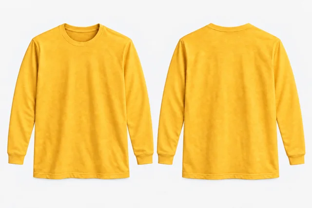 Golden Yellow Full-Sleeves