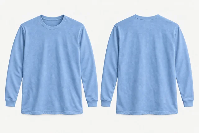 Powder Blue Full-Sleeves