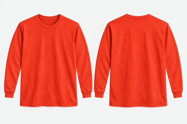 Vermilion Full-Sleeves