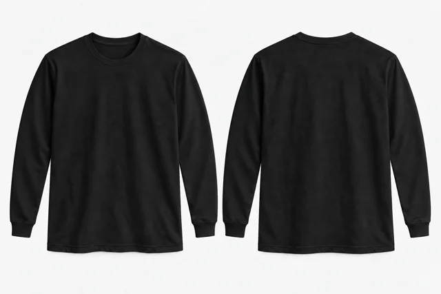 Ink Black Full-Sleeves