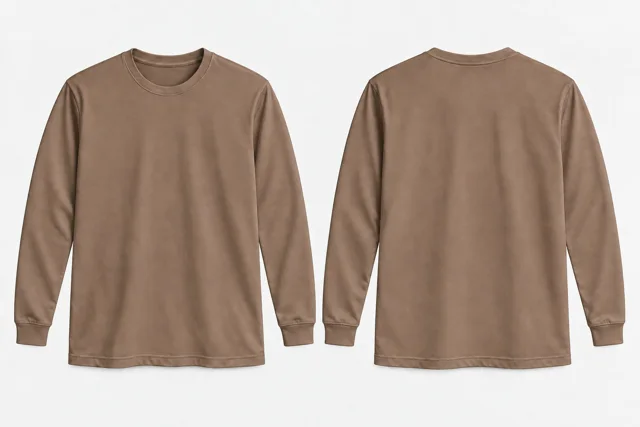 Camel Khaki Full-Sleeves