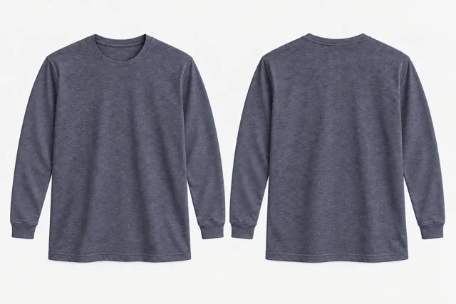 Blue Slate Heather Full-Sleeves
