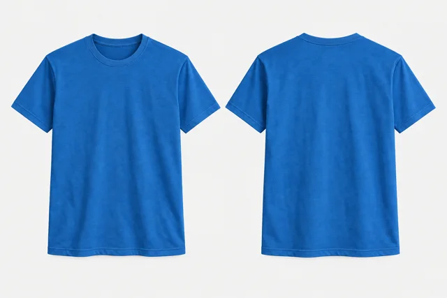 Royal Blue Round-Neck