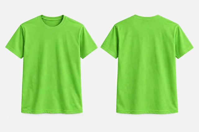 Lime Green Round-Neck