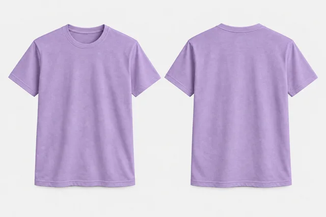 Lavender Round-Neck