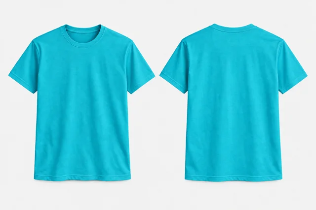 Turquoise Round-Neck