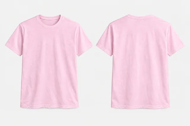Light Pink Round-Neck