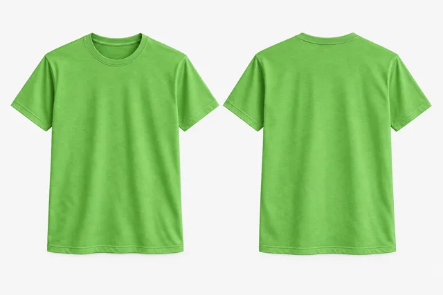 Parrot Green Round-Neck