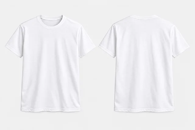 Bright White Round-Neck