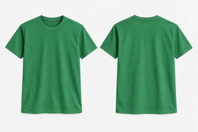 Green Round-Neck