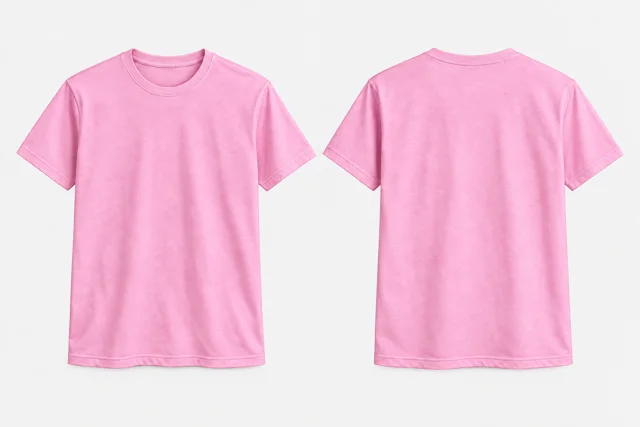 Candy Pink Round-Neck