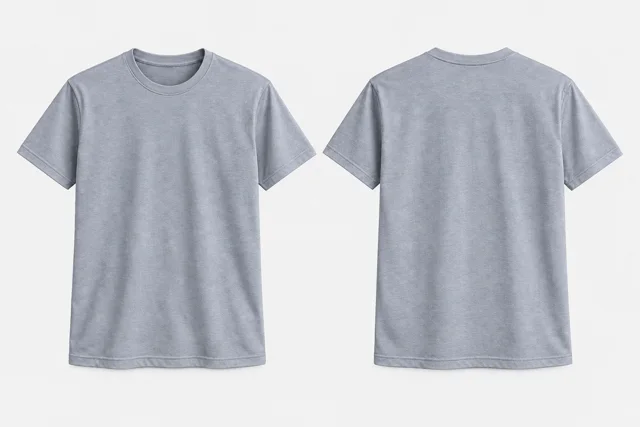 Cool Silver Round-Neck