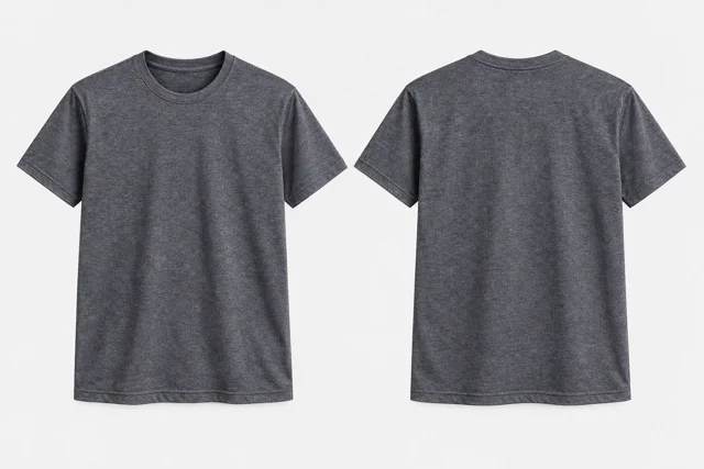 Graphite Heather Round-Neck