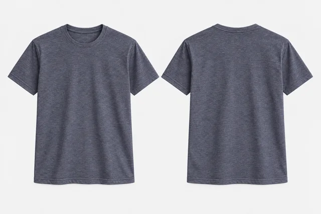Blue Slate Heather Round-Neck